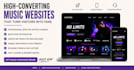 design a professional beat selling website with beatstars integration