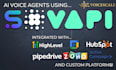 build ai voice agent ai calling  ai  voice receptionist agent n8n ghl automation