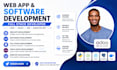 do web app, software development, full stack developer crm odoo erp desktop app