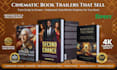 make engaging cinematic book trailer promo for self help and nonfiction authors