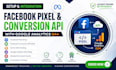 setup facebook pixel conversion API and ga4 tracking