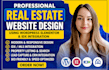 build, real estate website design using wordpress elementor and idx integration