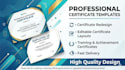 idesign and edit professional certificates professionally