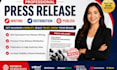 do press release distribution  press release writing publish press release