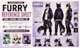 design furry ref sheet, oc ref sheet, kemono ref and anthro ref sheet