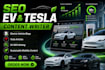 write SEO electric vehicle ev and tesla content