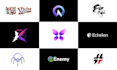 design modern logo, app icon, icons, and vector graphics