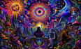 create surreal trippy psychedelic music visuals