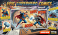 create epic superhero comic pages, covers and custom comic art