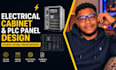 electrical cabinet cad, plc panel drawing, sheet metal cad expert studios procad