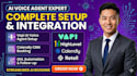 setup vapi ai voice agent with gohighlevel calendly CRM automation