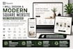design a modern square website for your business