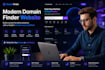 build a modern domain finder website