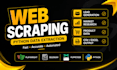 do python web scraping, data extraction, data enrichment, and n8n automation