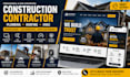 do construction website, contractor website,  plumbing, roofing, hvac website