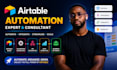 airtable database, airtable automation, softr webapp, airtable CRM