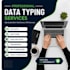 do typing and data entry