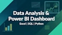 data analysis, data cleaning and create power bi dashboard