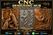 create cnc jali design stl and artcam relief model
