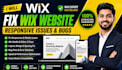 build wix website, fix wix website bug, wix redesign, wix studio and SEO errors