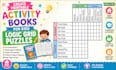 create printable activity books for kids logic grid puzzles