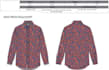 create a fashion woven tech pack and garment specification sheet