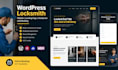 wordpress locksmith website locksmith landing page handyman website with booking