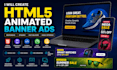 create HTML5 animated banner ads