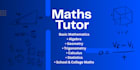 be your maths tutor