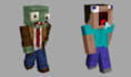 design unique HD custom minecraft skins for java, bedrock and pvp