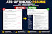 write a professional ats optimized resume