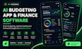 develop ai budgeting app, expense tracker and personal finance software