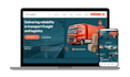 build auto transport website logistics website movers, auto transport website