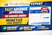 fix google adsense approval issues for your website