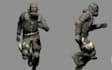 create ue5 3d character animation walk run jump attack combat rig blender game