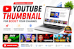 design eye catching youtube thumbnails