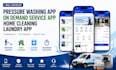 develop pressure washing app on demand service app home cleaning laundry app