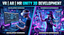 develop VR ar mr unity 3d meta quest oculus htc vive app