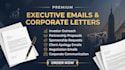 write executive business emails and corporate letters