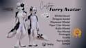 create 3d furry vtuber model nsfw vrchat avatar vseeface animaze streaming