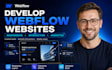 develop responsive, interactive, animated webflow website