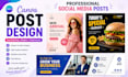 create canva social media posts and banners