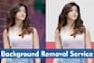 remove background from images in 2 hours