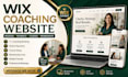 build redesign wix coaching website with booking payment, courses and membership