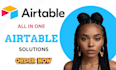 setup airtable databases airtable automation airtable crm softr client portals