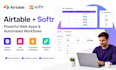 airtable database smartsuite softr webapp zapier integration
