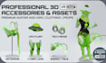 create custom vrchat props weapon accessories 3d avatar items unity ready