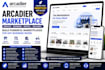 build arcadier marketplace website platform