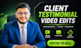 edit testimonial videos and ugc ads with captions