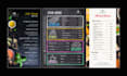 design a restaurant menu that is print ready and canva editable